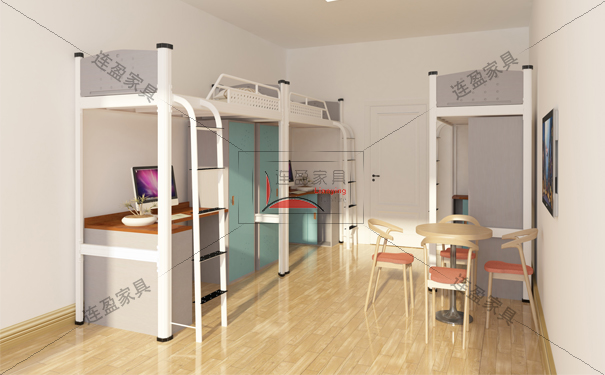 茂名学生公寓床组合减少空间占有率,放大宿舍